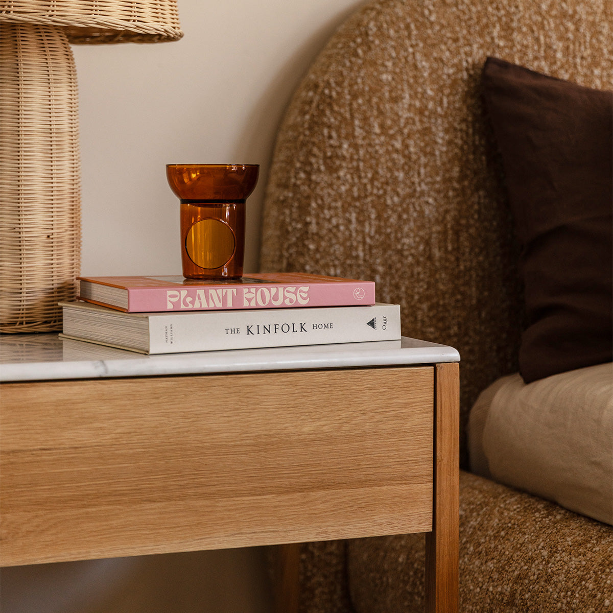 Avalon Marble Bedside Table