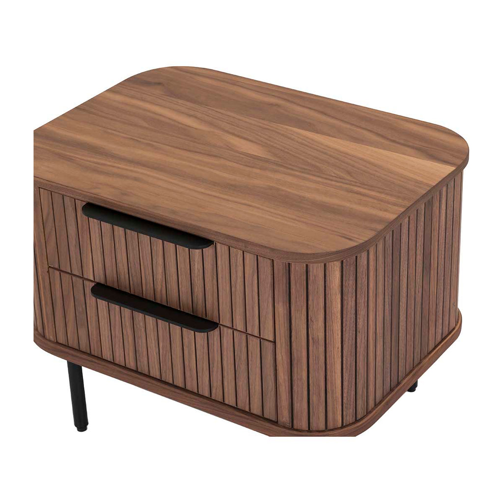 Rio Bedside Table (2 Drawer)