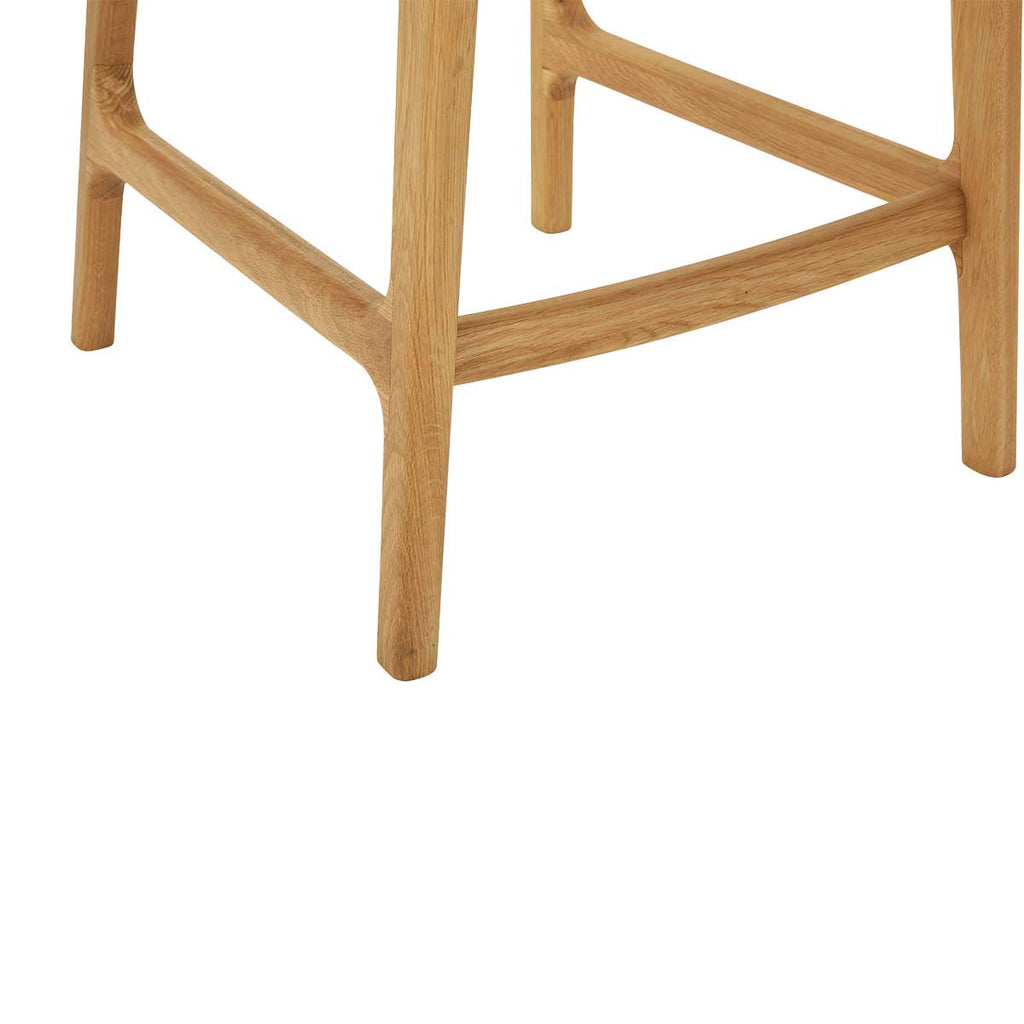 Alaska Leather Bar Stool