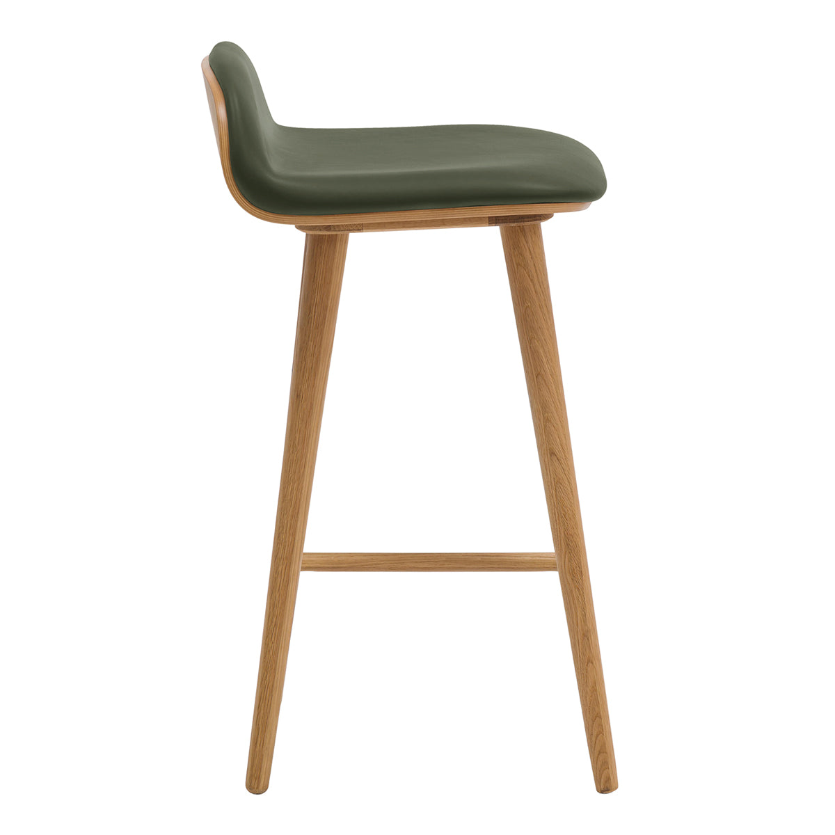 Capa Leather Bar Stool