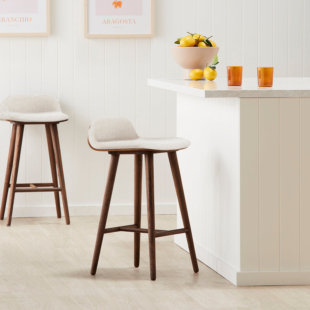 Capa Fabric Bar Stool