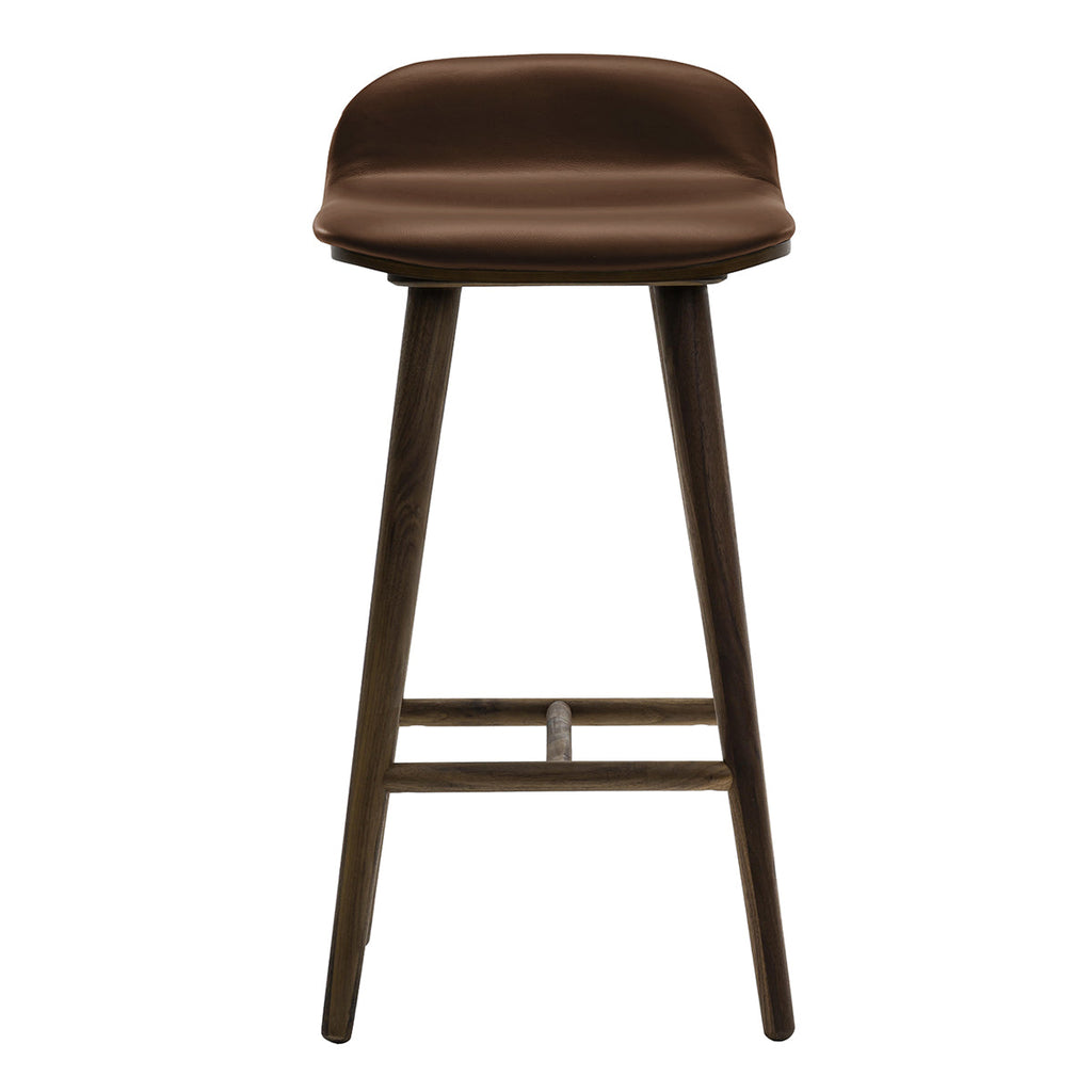 Capa Leather Bar Stool