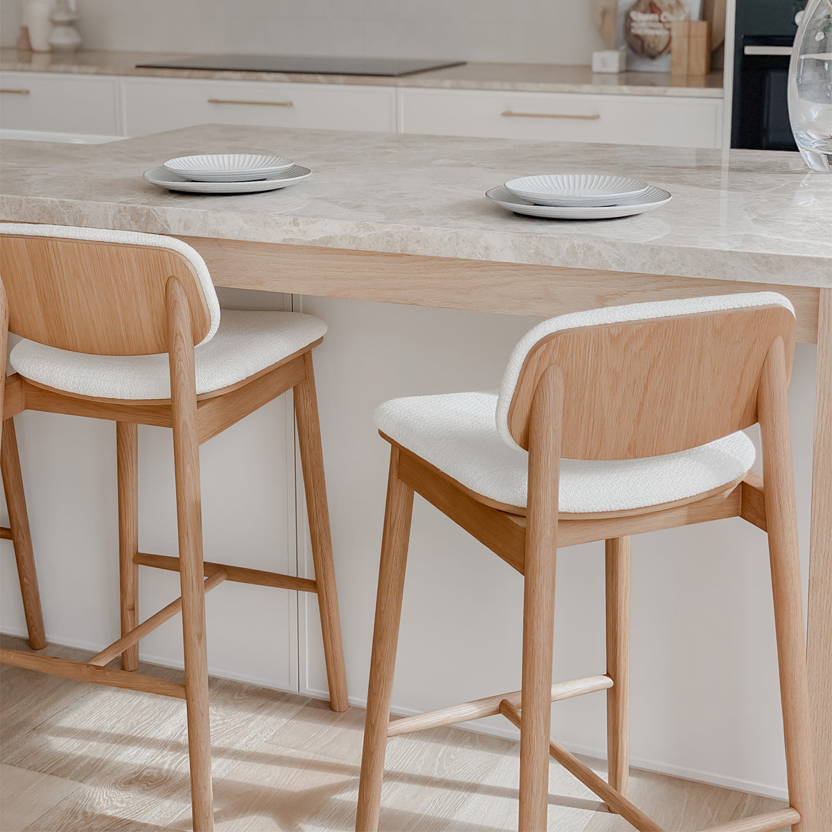 Lando Fabric Bar Stool