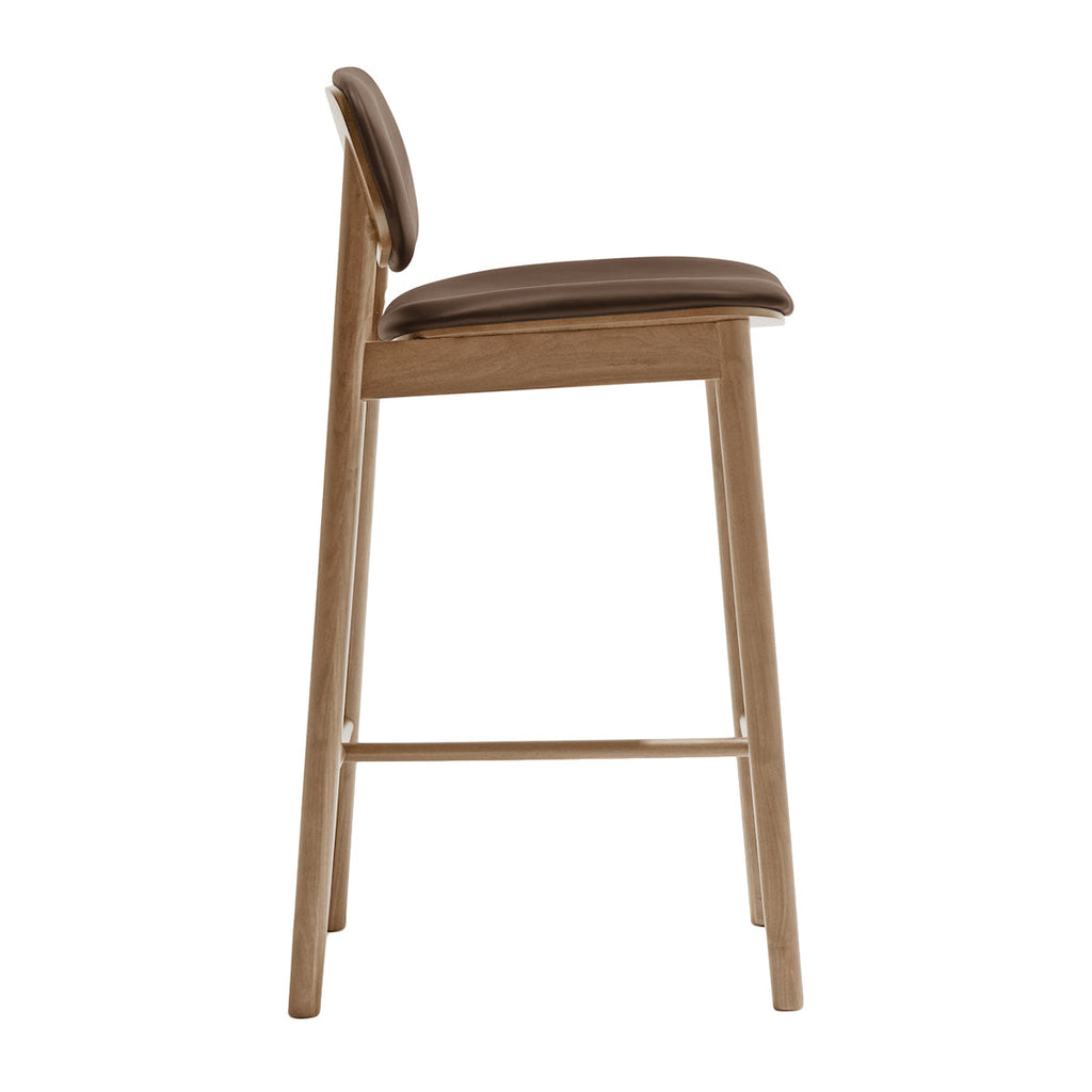 Lando Leather Bar Stool