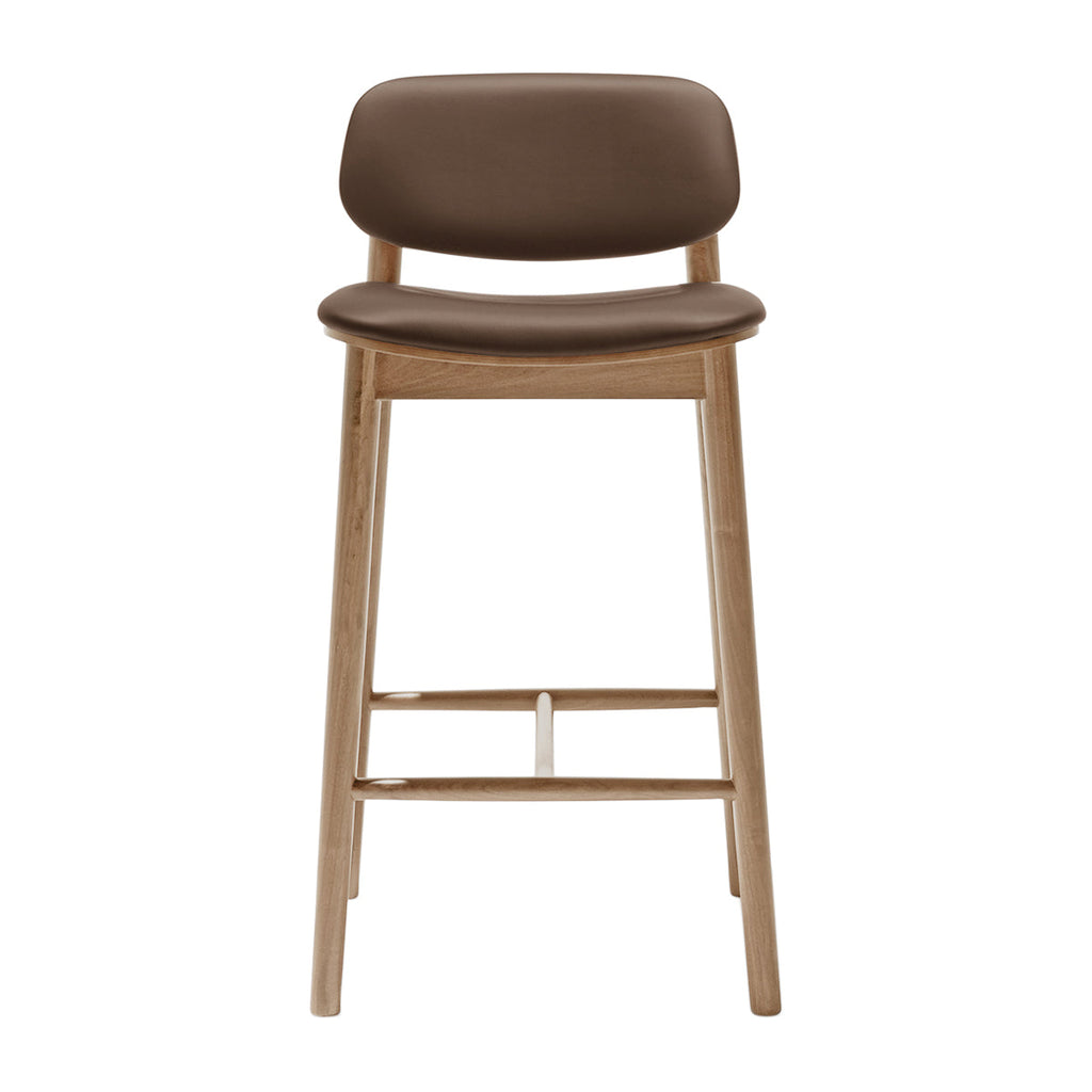 Lando Leather Bar Stool