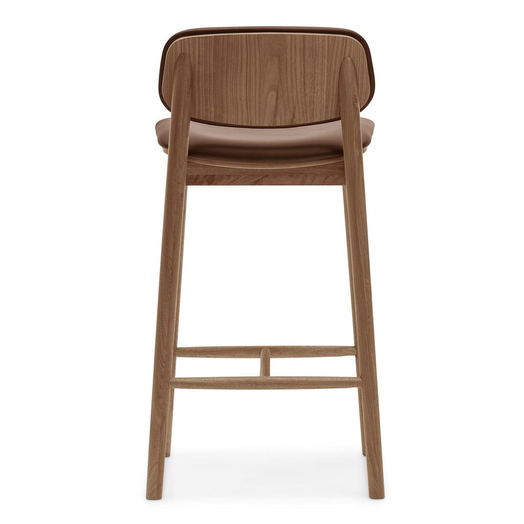 Lando Leather Bar Stool