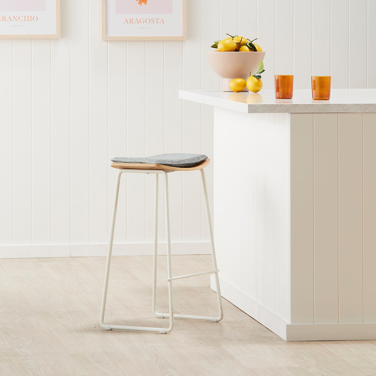 Hendrix Fabric Bar Stool