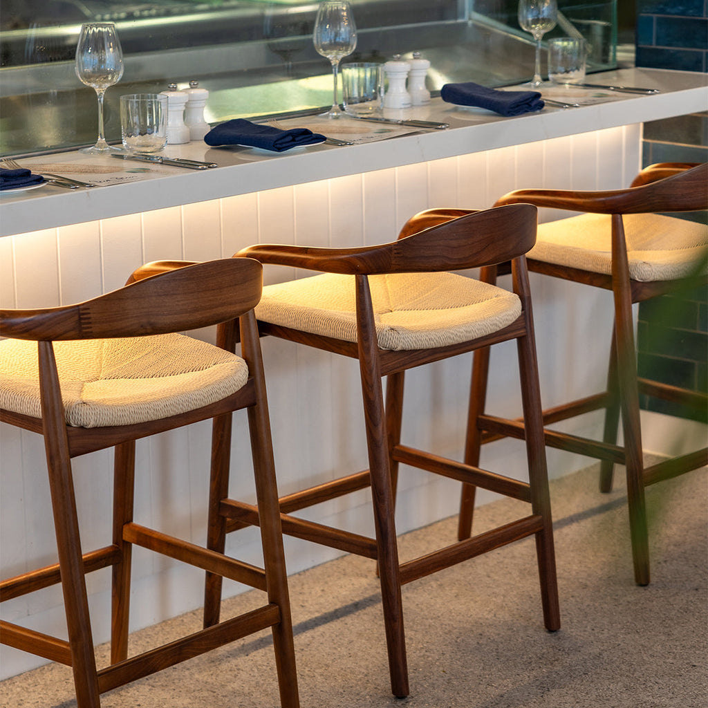 Noris Paper Cord Bar Stool