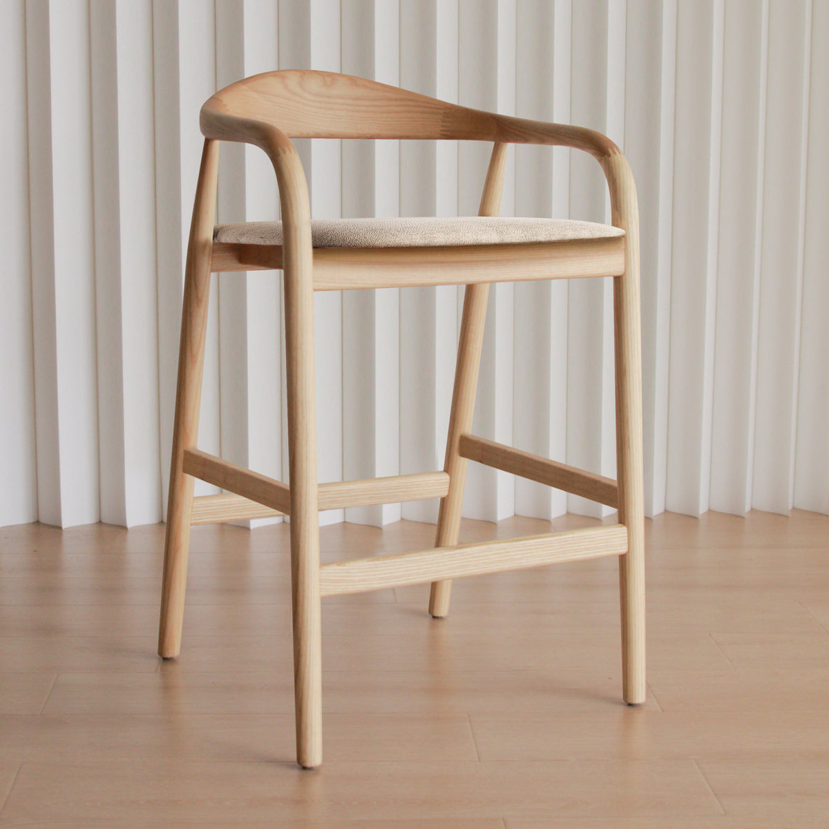 Noris Fabric Bar Stool