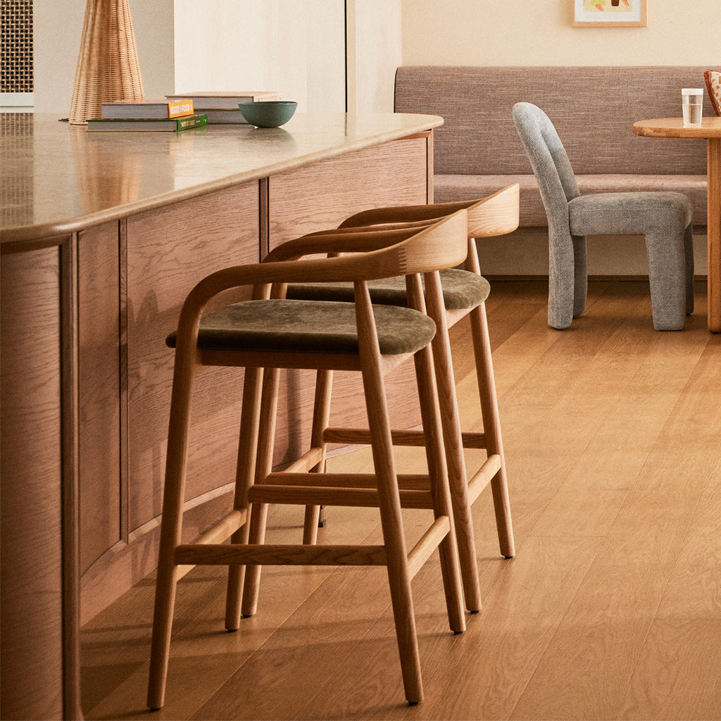 Noris Fabric Bar Stool