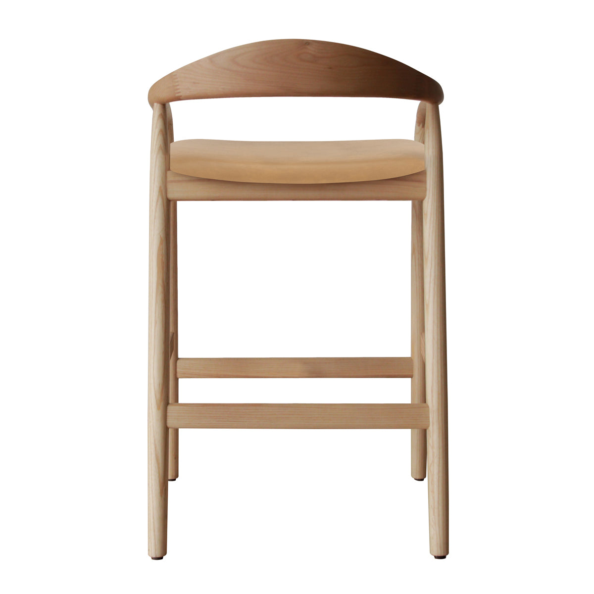 Noris Leather Bar Stool