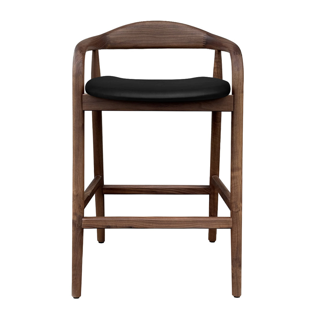 Noris Leather Bar Stool