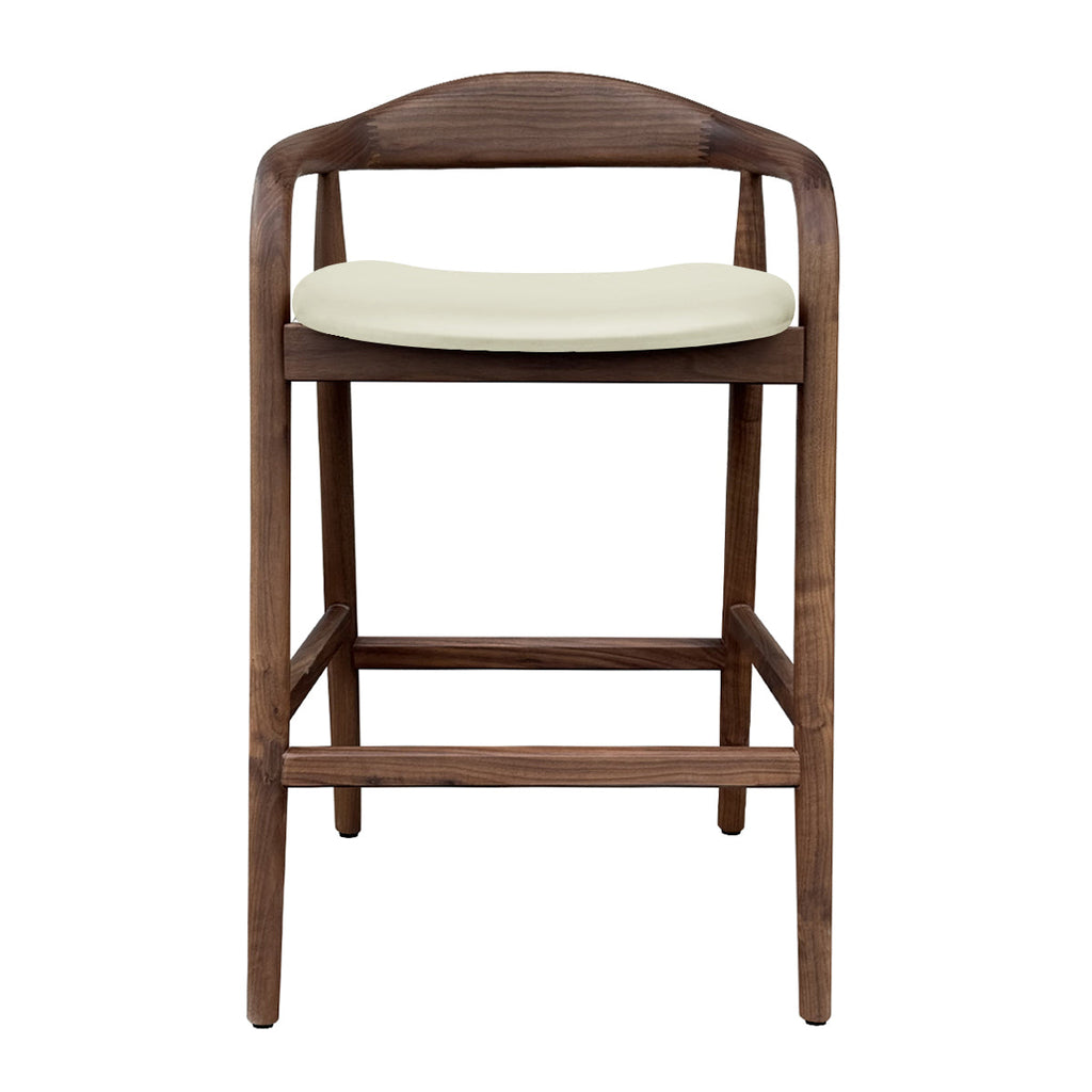 Noris Leather Bar Stool
