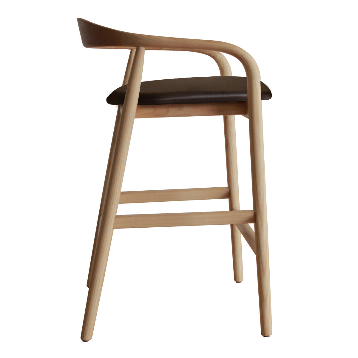 Noris Leather Bar Stool
