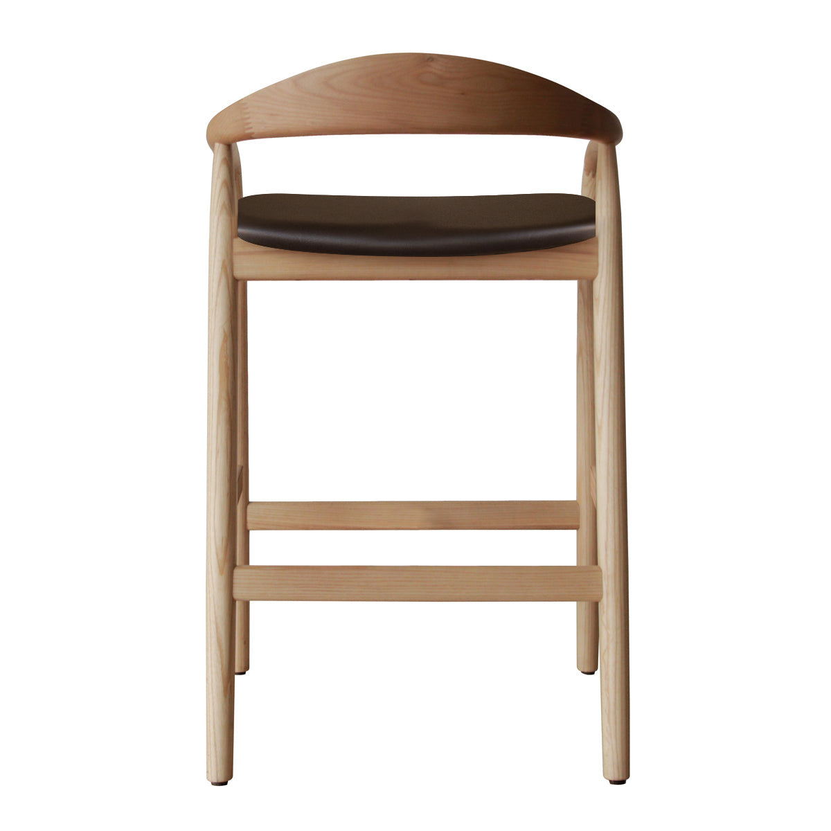 Noris Leather Bar Stool