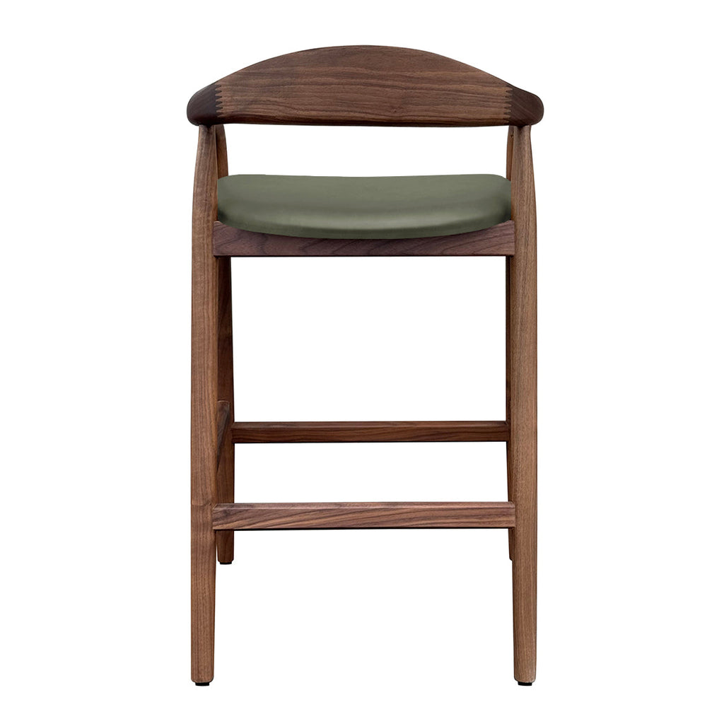 Noris Leather Bar Stool