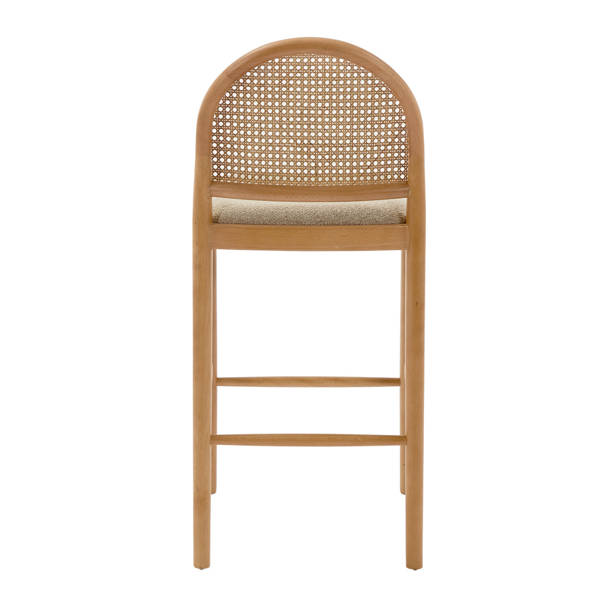 Capri Fabric Arch Bar Stool