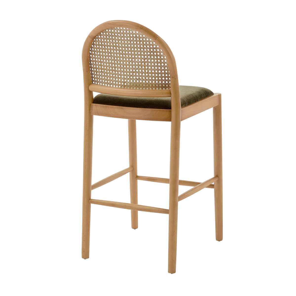 Capri Fabric Arch Bar Stool