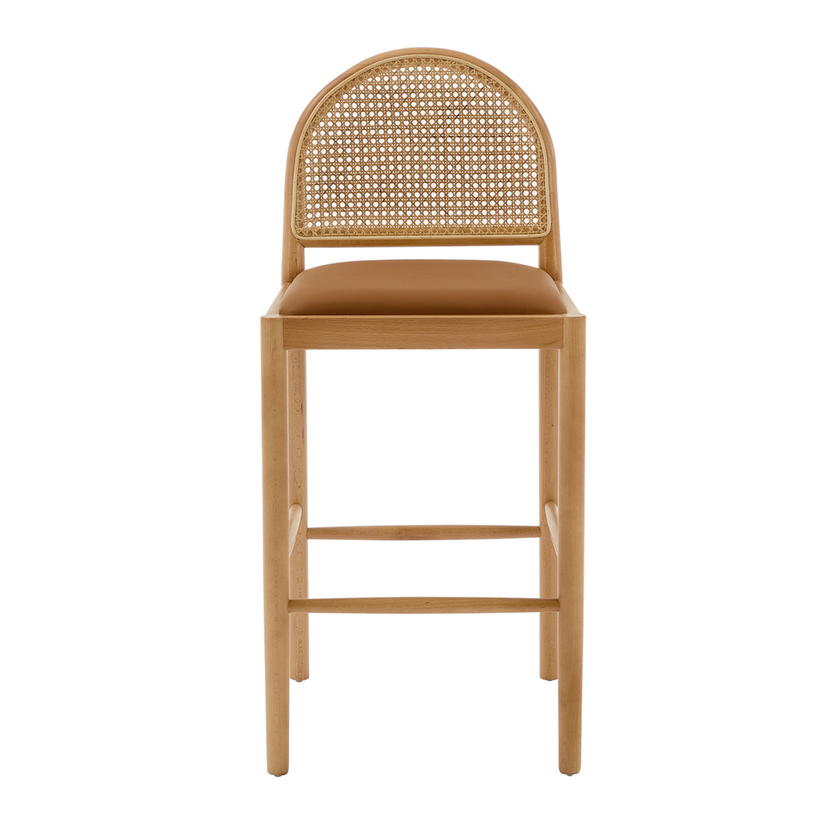 Capri Fabric Arch Bar Stool