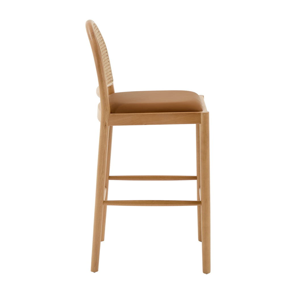 Capri Fabric Arch Bar Stool