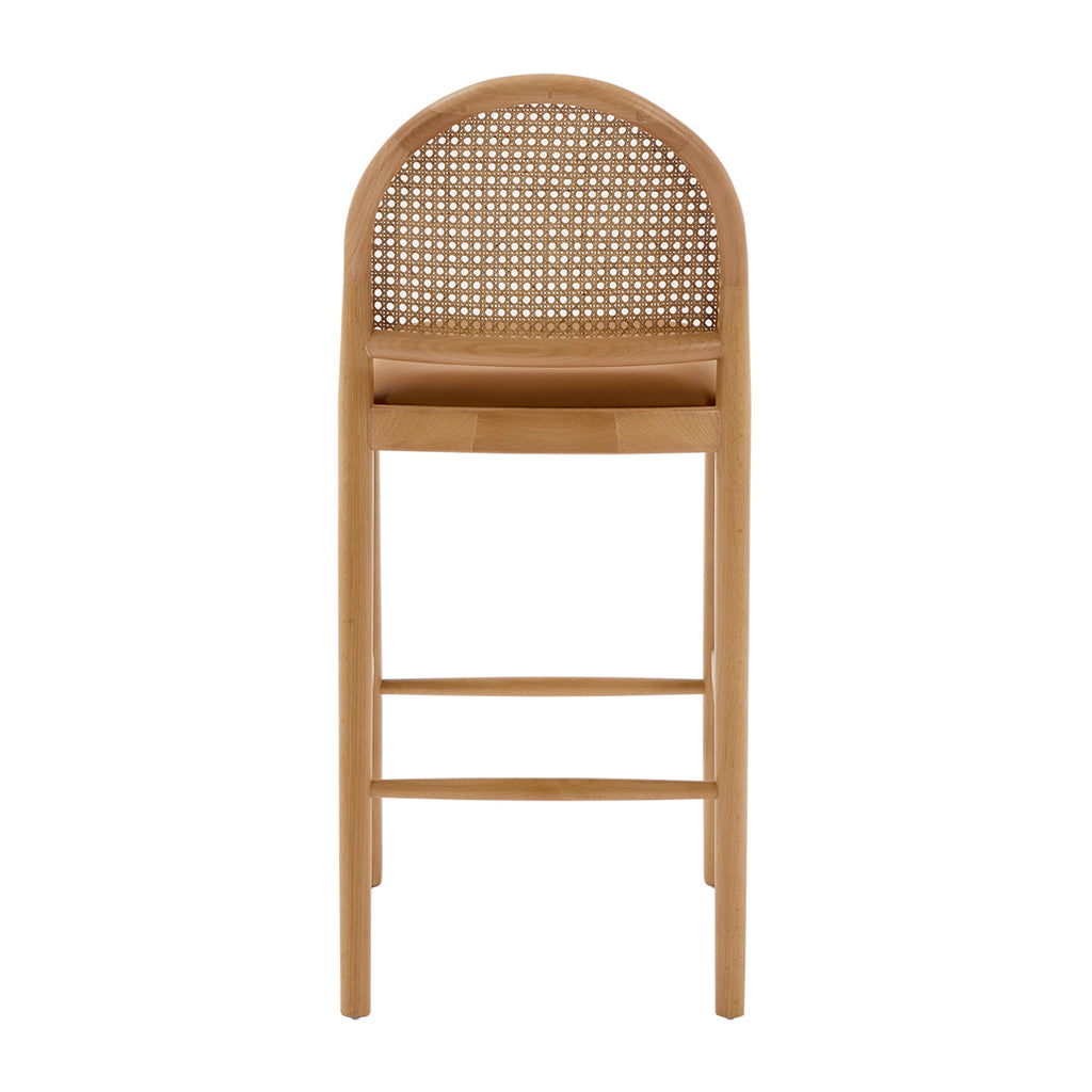 Capri Fabric Arch Bar Stool