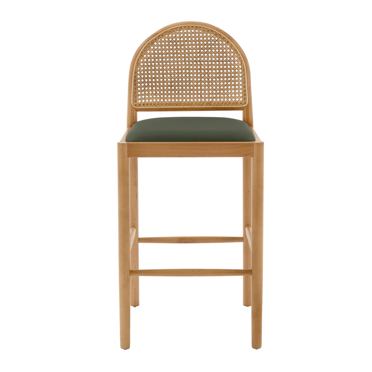 Capri Fabric Arch Bar Stool