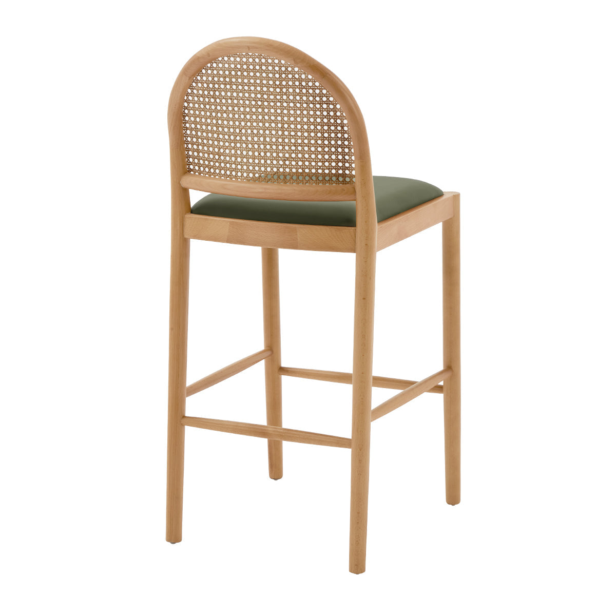 Capri Fabric Arch Bar Stool