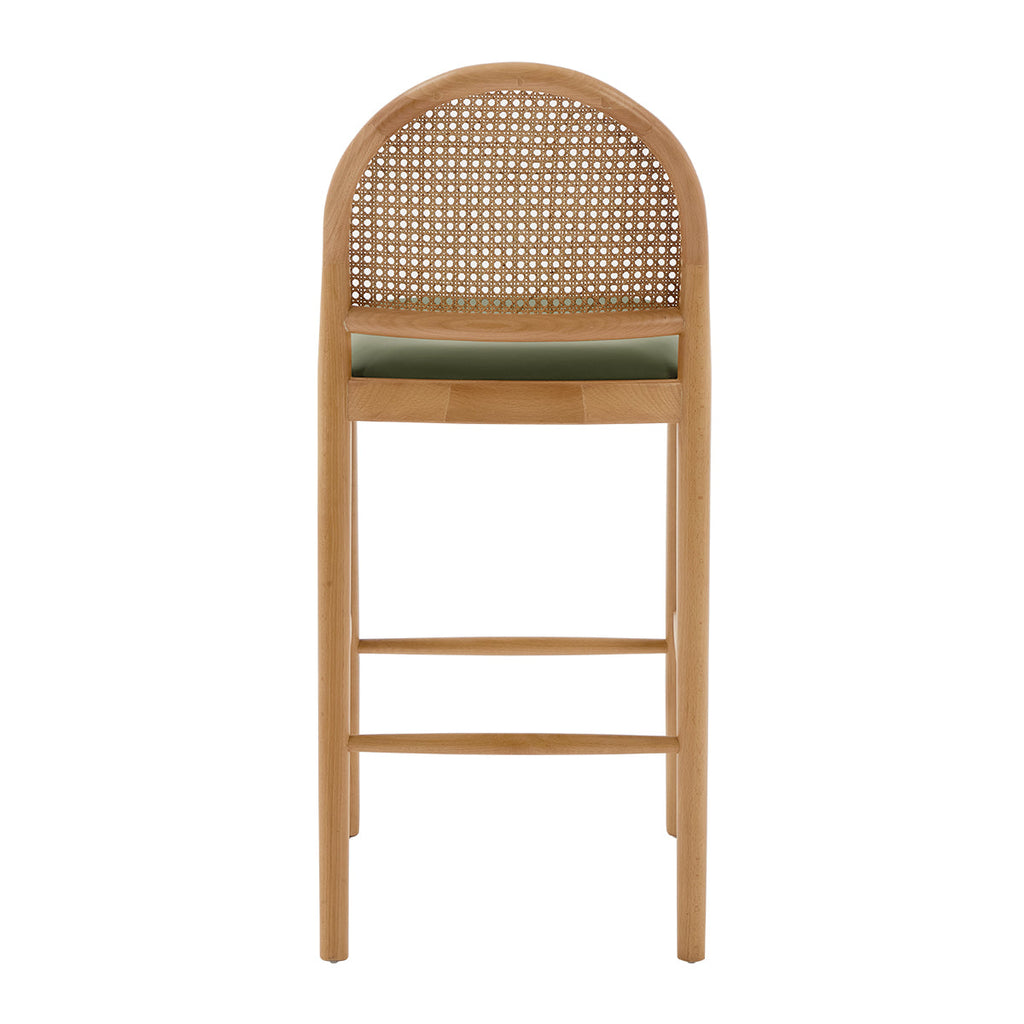 Capri Fabric Arch Bar Stool