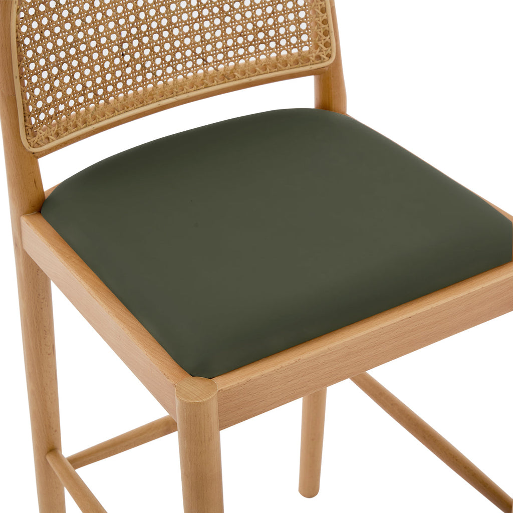 Capri Fabric Arch Bar Stool