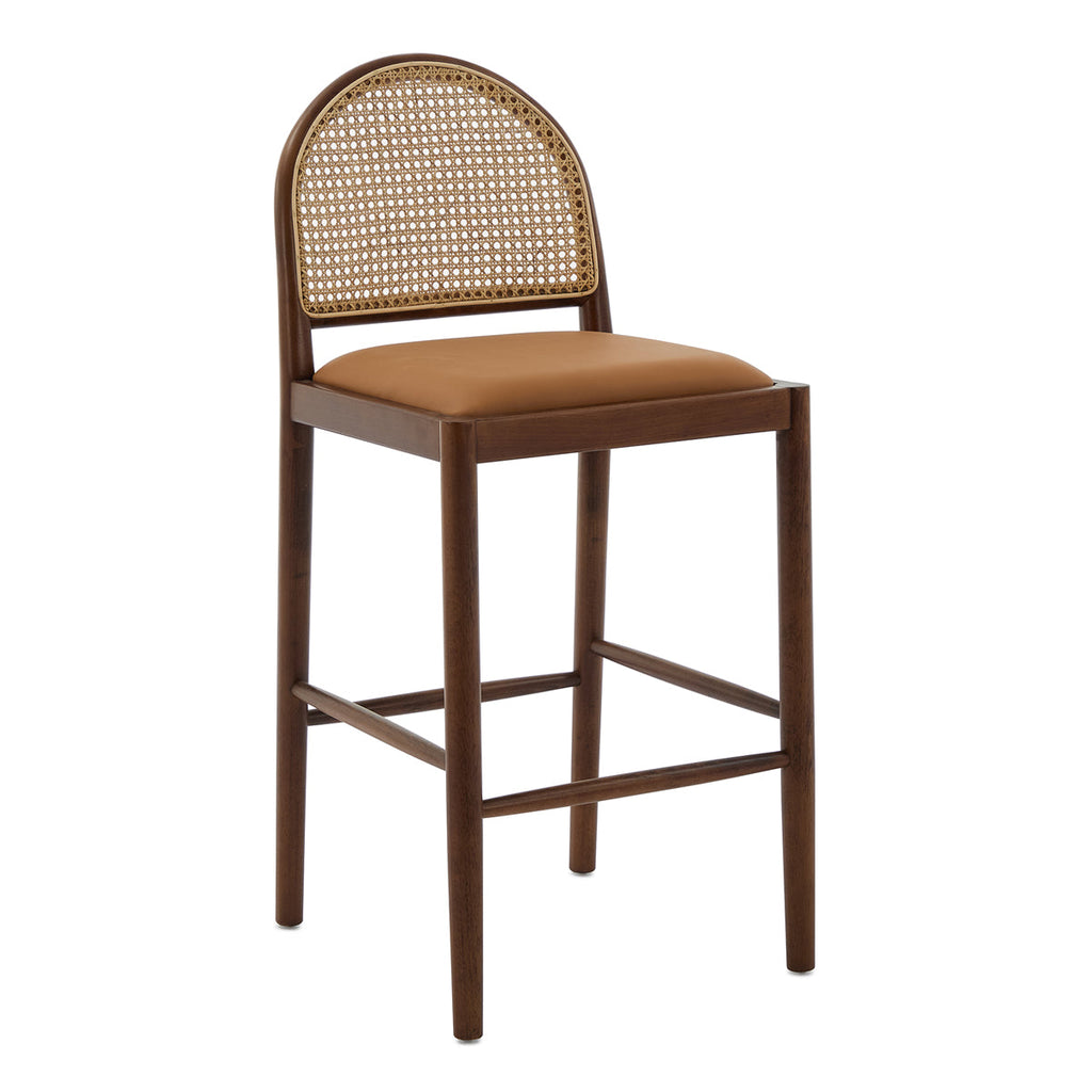 Capri Fabric Arch Bar Stool