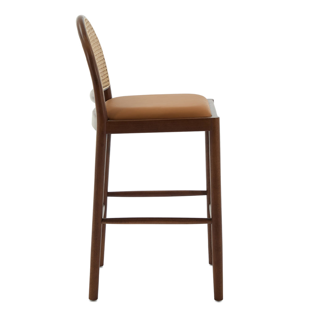 Capri Fabric Arch Bar Stool