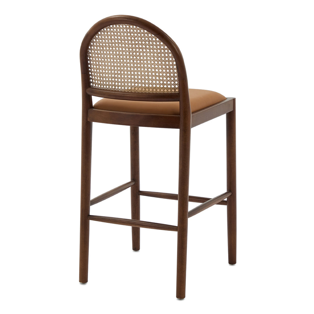 Capri Fabric Arch Bar Stool