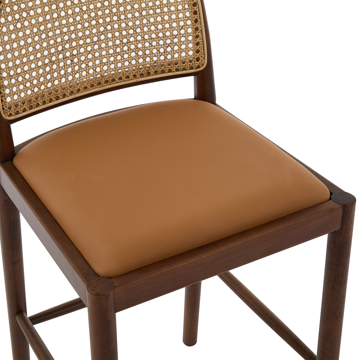 Capri Fabric Arch Bar Stool