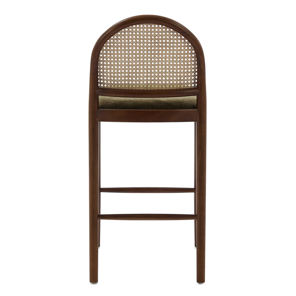 Capri Fabric Arch Bar Stool