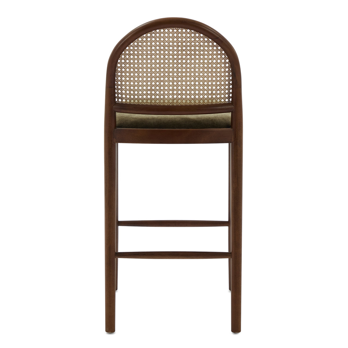 Capri Fabric Arch Bar Stool