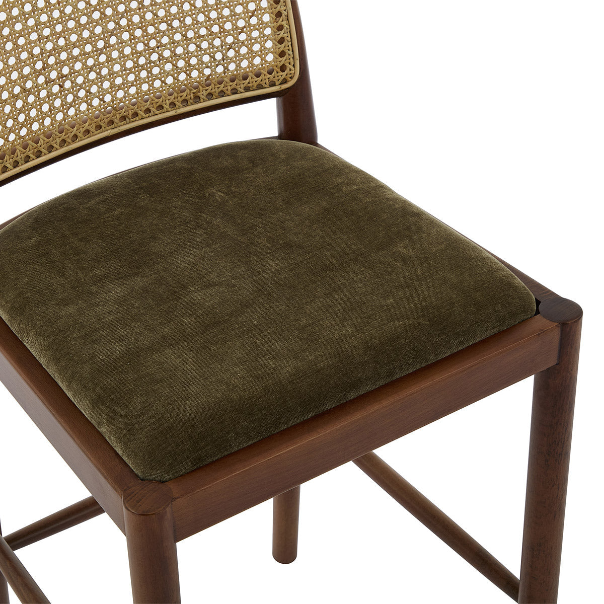 Capri Fabric Arch Bar Stool