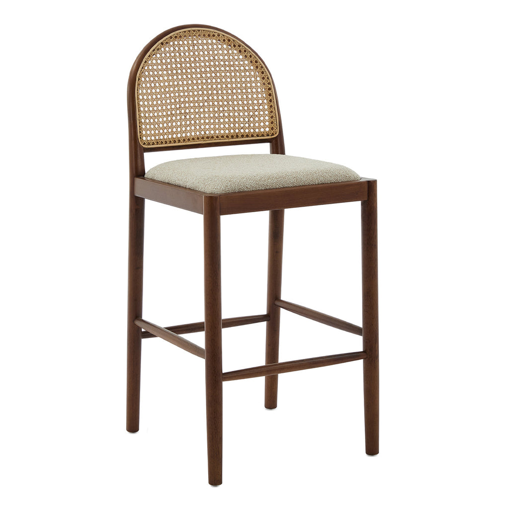 Capri Fabric Arch Bar Stool