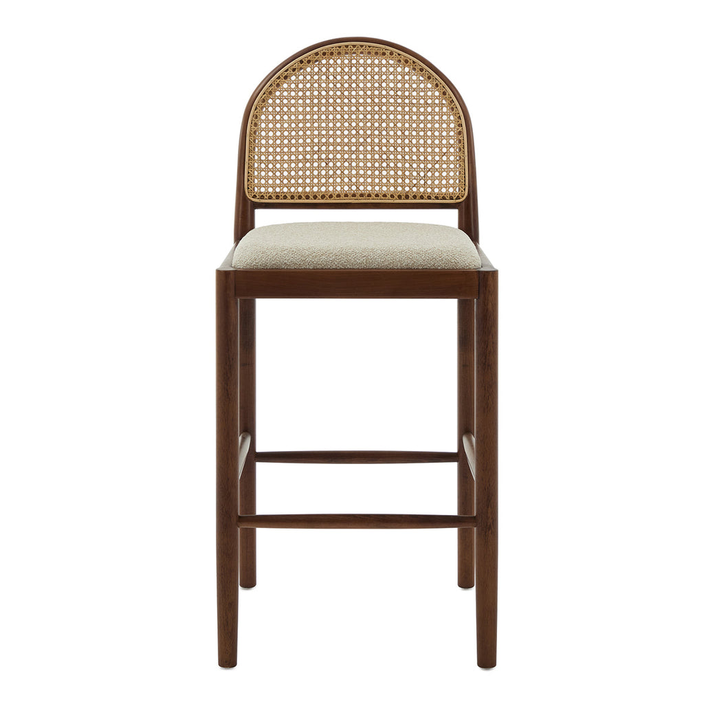 Capri Fabric Arch Bar Stool