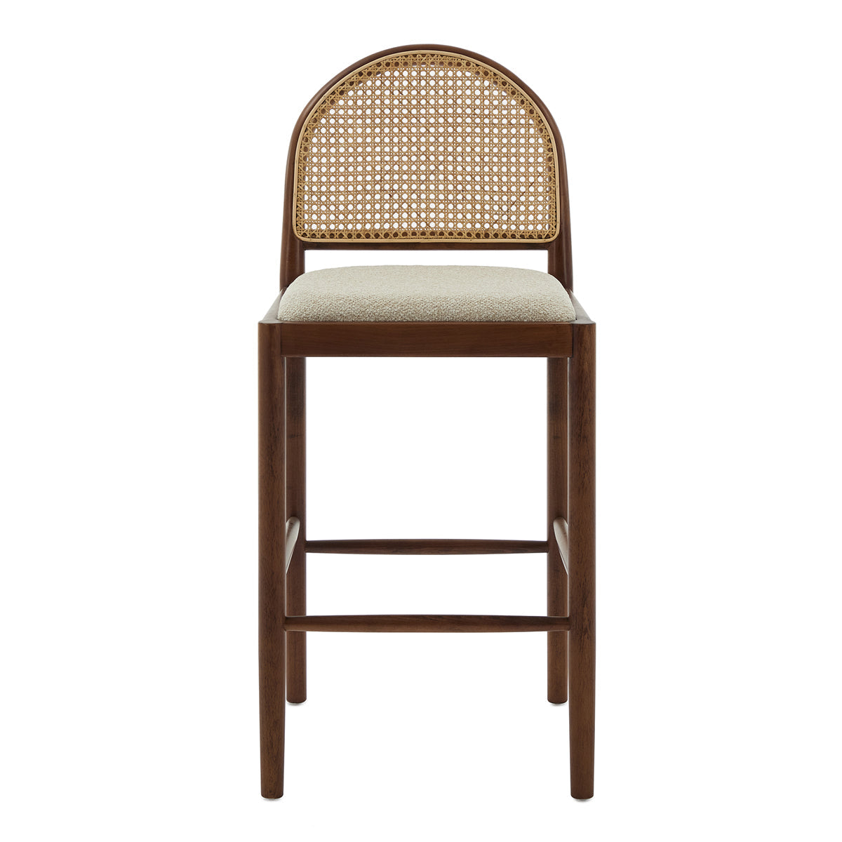 Capri Fabric Arch Bar Stool