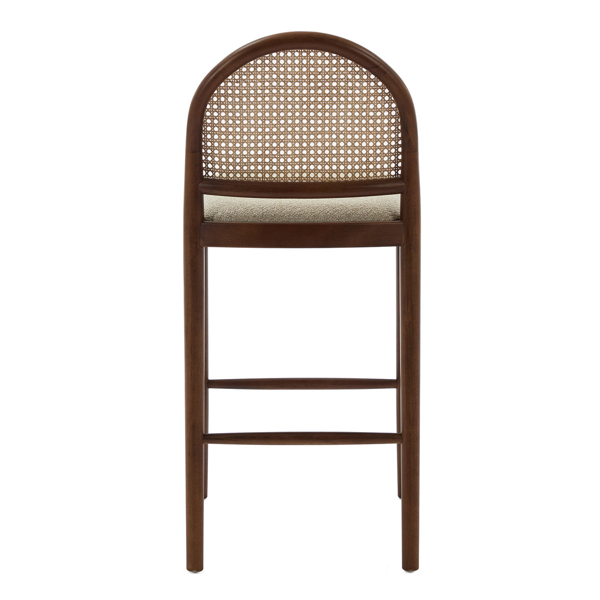 Capri Fabric Arch Bar Stool