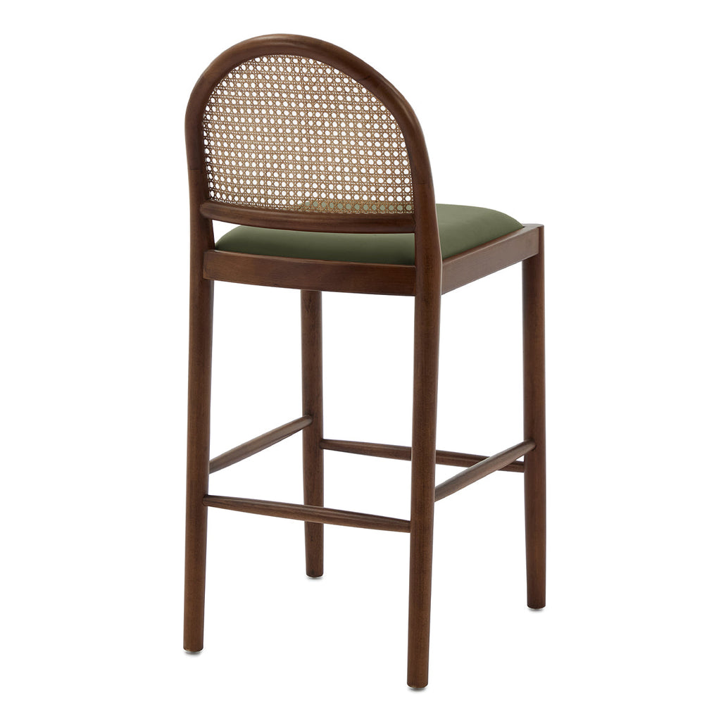 Capri Fabric Arch Bar Stool