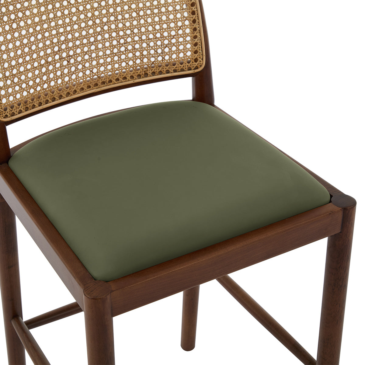 Capri Fabric Arch Bar Stool
