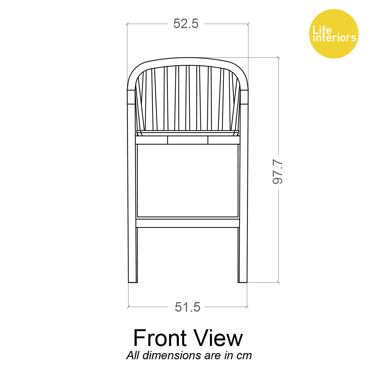 Lake Timber Bar Stool