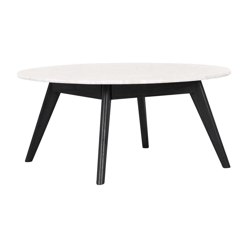 Oia White Marble Coffee Table