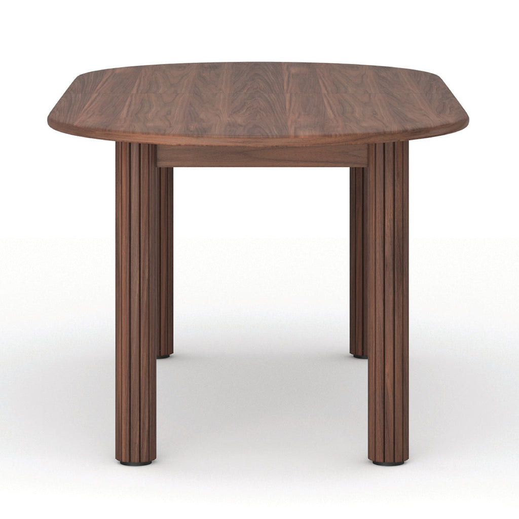 Noir Oval Extendable Dining Table (200cm)