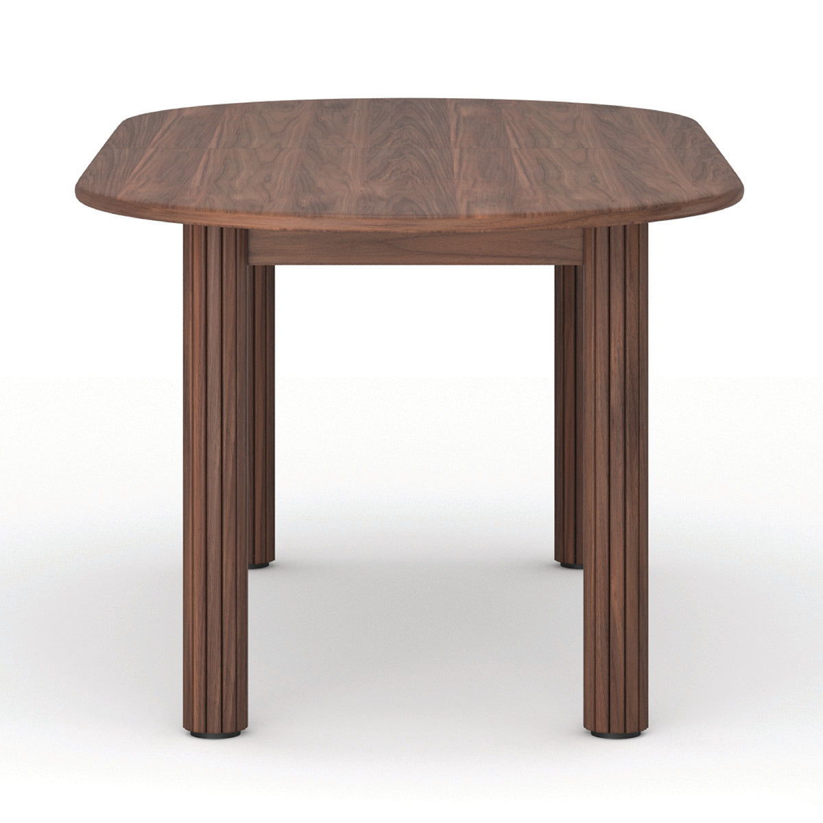 Noir Oval Extendable Dining Table (200cm)