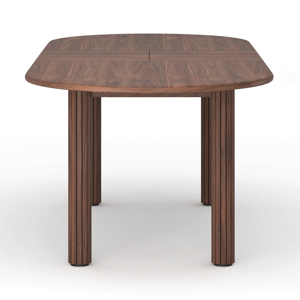 Noir Oval Extendable Dining Table (200cm)