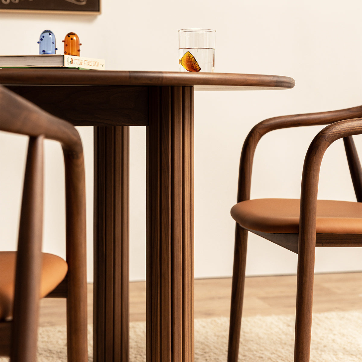Noir Oval Extendable Dining Table (200cm)