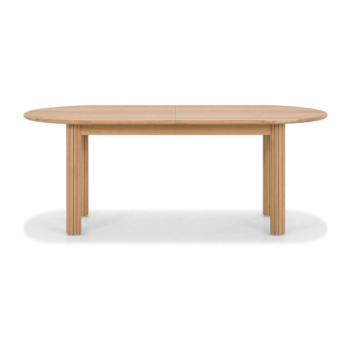 Noir Oval Extendable Dining Table (200cm)