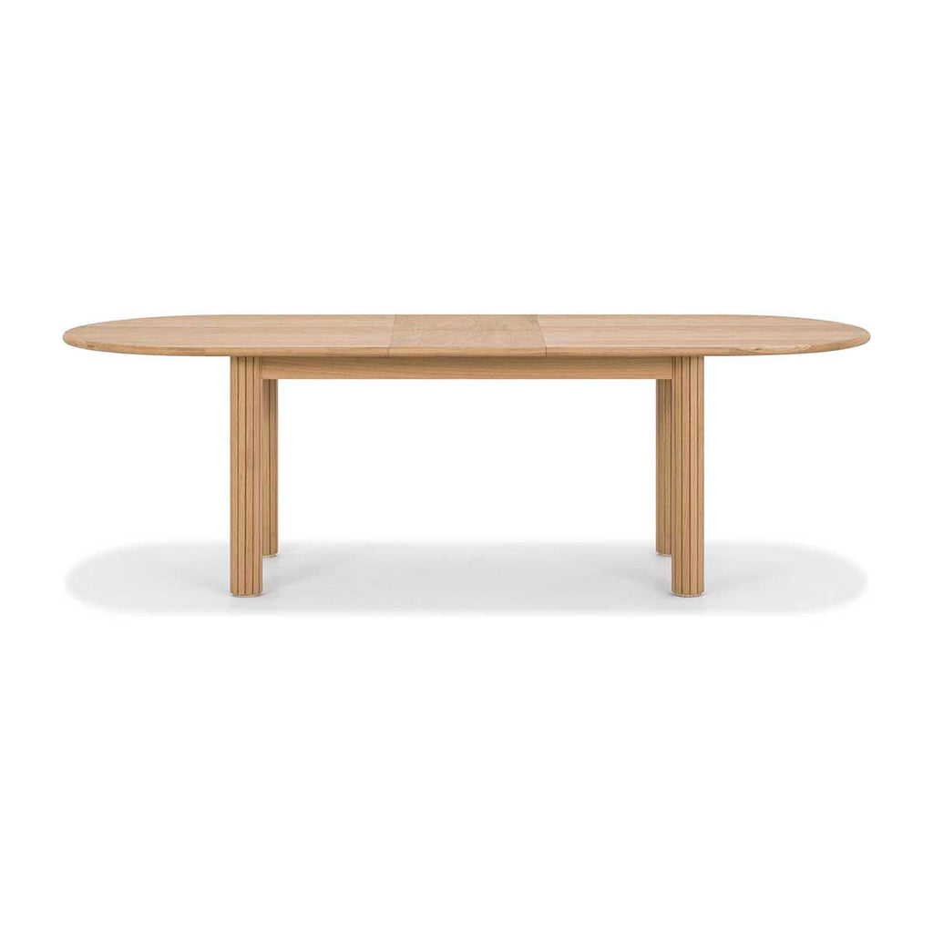 Noir Oval Extendable Dining Table (200cm)